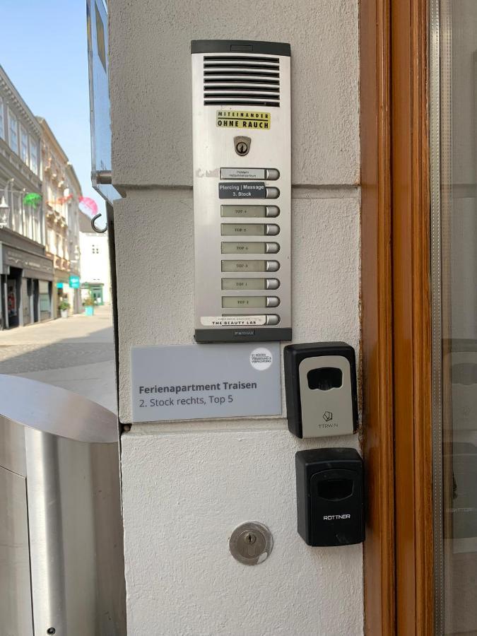 Air-Conditioned, Quiet Apartment - Center Of Sankt Poelten - Smart Tv Bagian luar foto